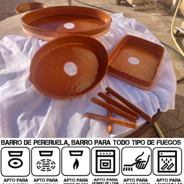 ASADORES Y CAZUELAS PARA HORNOS TRADICIONALES