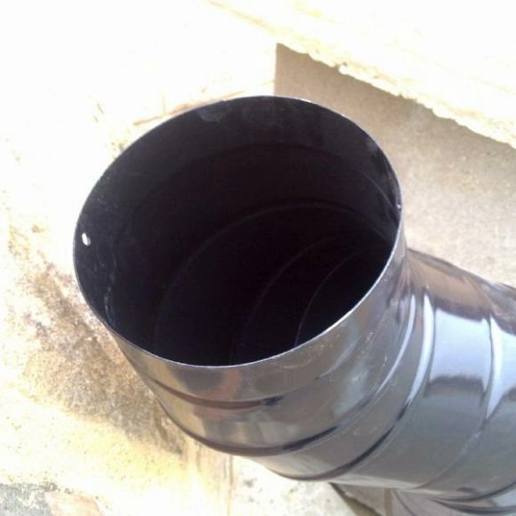 CODO CURVO PARA CHIMENEA