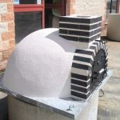 HORNO MONTADO CON EMBOCADURA EN OSCURO - 1