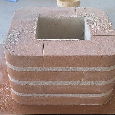 HORNO MONTADO CON LADRILLO REDONDO - 1 - 2 - 3 - 4 - 5 - 6