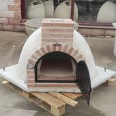 HORNO MONTADO EN ESQUINA CEMENTO R�STICO  - 2