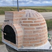 HORNO MONTADO EN ESQUINA LADRILLO CURVO - 2