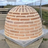 HORNO MONTADO EN ESQUINA LADRILLO CURVO - 4