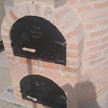 HORNO MONTADO HORNILLA LADRILLO REDONDO - 1 - 2 - 3