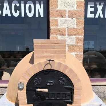 HORNO MONTADO RÚSTICO TERRACOTA HORNO MONTADO RÚSTICO TERRACOTA