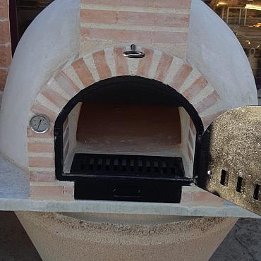 HORNO MONTADO TRADICIONAL EN CEMENTO RSTICO  - 1