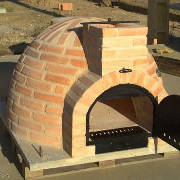 HORNO MONTADO TRADICIONAL EN LADRILLO CURVO