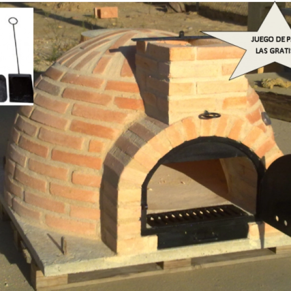 HORNO MONTADO TRADICIONAL EN LADRILLO CURVO