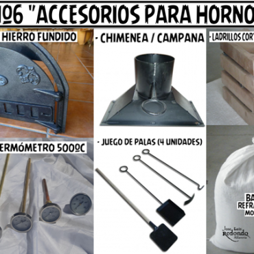 LOTE N6. ACCESORIOS PARA HORNO PLUS